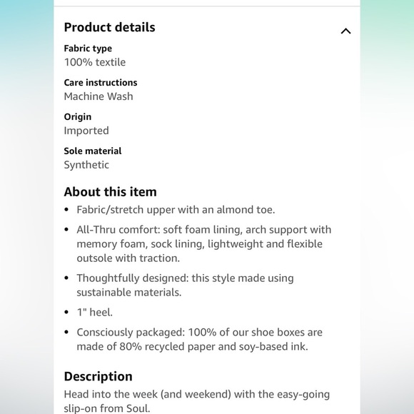 SOUL Naturalizer Womens Idea 2 Black Faux Suede Slip On Loafers Shoes Size 6.5 - Picture 11 of 11